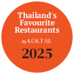 Thailand Favourite Restaurant by KOKTAIL 2025 Thailand Favourite Restaurant by KOKTAIL 2025