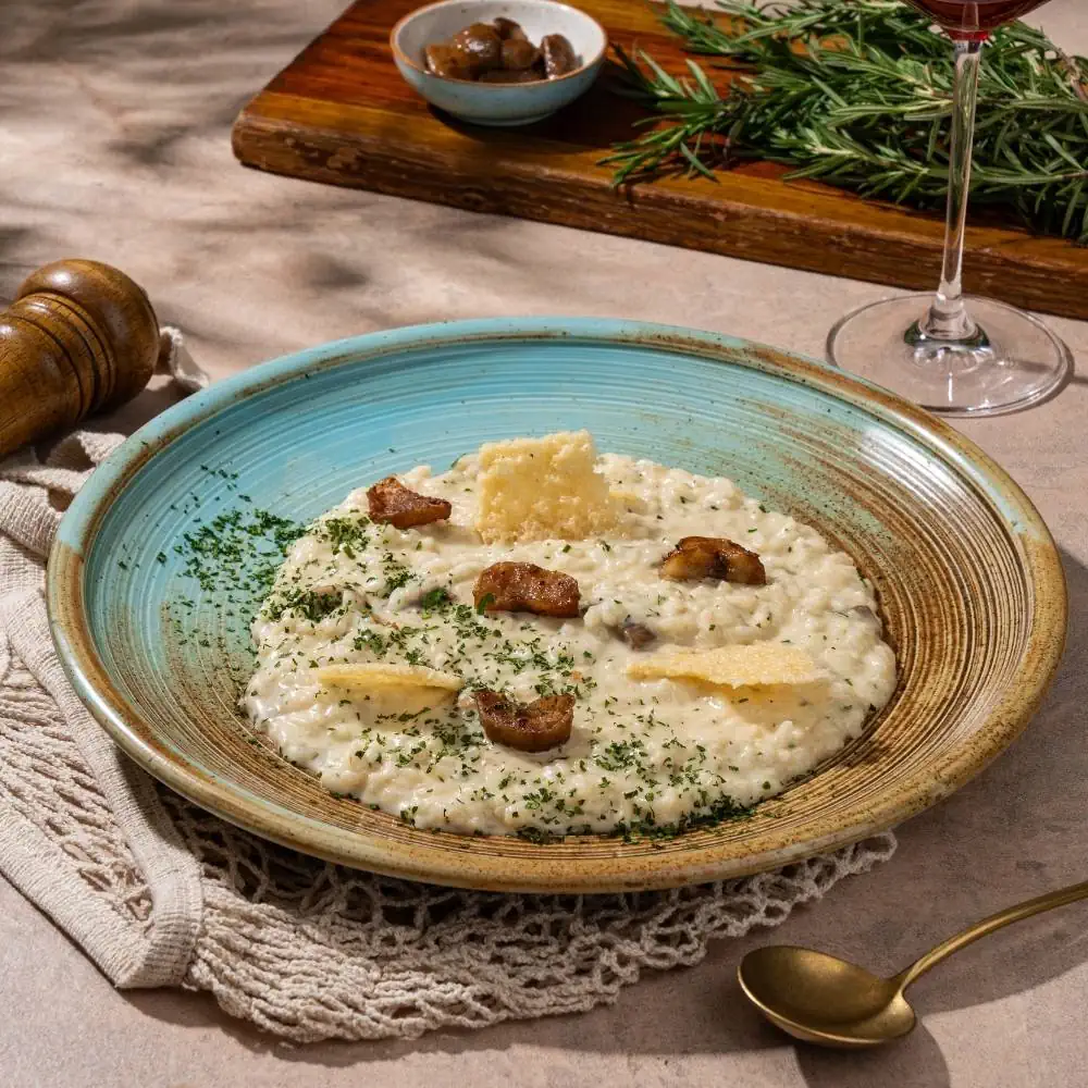 Porcini e Midollo Risotto